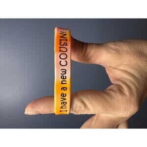 I'm a New Cousin Bracelet : Welcome Bandz Birth Announcement Bracelets